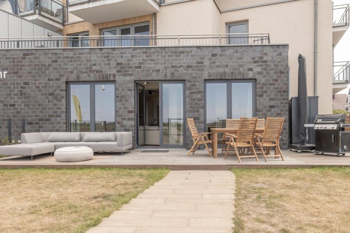 Luxus Meerblick Strand & Sauna & Garten & Heimkino Glowe Esterno foto