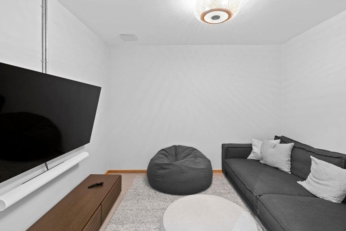 Luxus Meerblick Strand & Sauna & Garten & Heimkino Glowe Esterno foto